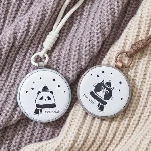 LCAEA014 Life on Products(ライフオンプロダクツ) 温度変化でデザインが変わる使い捨てないカイロLEDライト付 