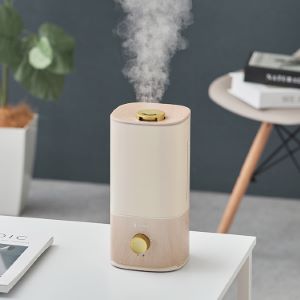 LCAHF028 Life on Products(ライフオンプロダクツ) 上部給水超音波式コンパクト加湿器 -Premium WOOD-