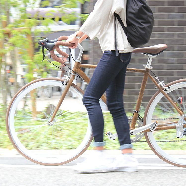 ヴィンテージ 自転車チャーム K14 ゴールド