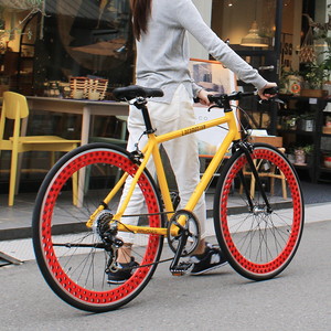 BSC-7002 WACHSEN(ヴァクセン) 700Cアルミクロスバイク 7段変速