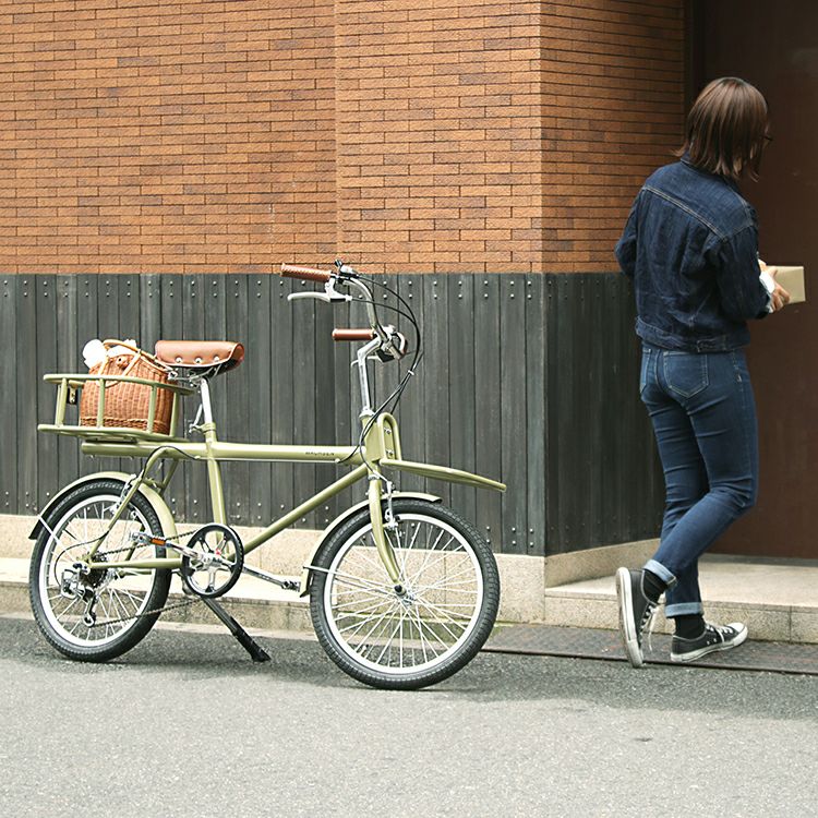 WBG-2001 WACHSEN(ヴァクセン) 20インチ カーゴバイク 6段変速 colot