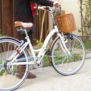 BC626 WACHSEN(ヴァクセン) 26インチ折りたたみ シティサイクル6段変速