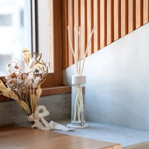 【芳香期間3ヶ月】mercyu(メルシーユー) リードディフューザー Minimal Collection リードディフューザー 180ml MRU-201 透明ボトル リードスティック シンプル 高級ホテル 北欧 おしゃれ プレゼント ギフト