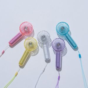 【TVで紹介されました！】LCAF002 Life on Products(ライフオンプロダクツ) ミニクリアファン LEDライト付 LED搭載 LED点灯 自動で7色に 夜のイベントアイテム 暑さ対策グッズ