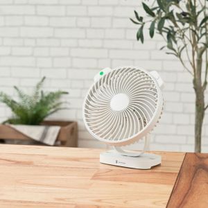 LCAF030 Life on Products(ライフオンプロダクツ) 暑さ指数表示付人感センサーマグネットファン