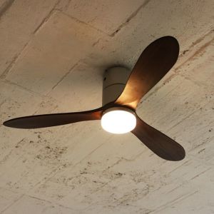 【保証5年】JE-CF017D JAVALO ELF(ジャバロエルフ) Modern Collection LED シーリングファン DCモーター REAL wood blades 調色切替式